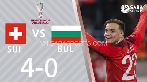 Thụy Sĩ vs Bulgaria - vòng loại World Cup 2022 - bảng C kv châu Âu