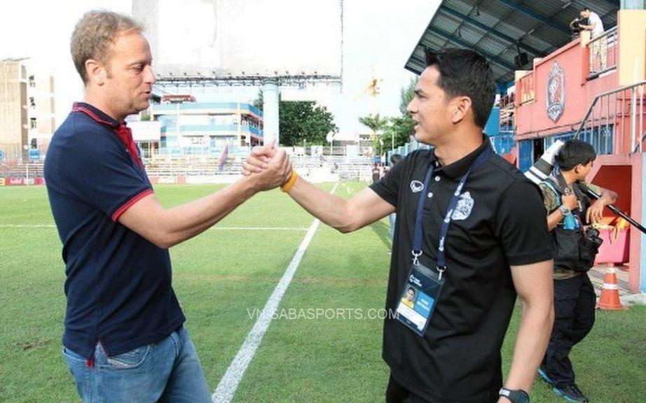 Polking và Kiatisuk từng là đối thủ tại ở V-League 2021