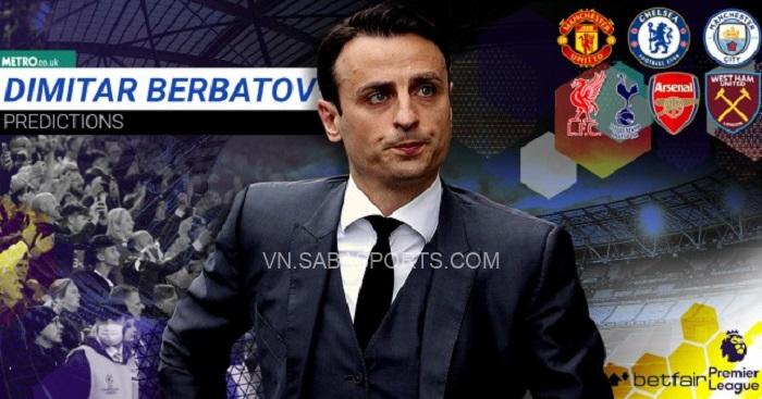 Berbatov đang giữ vai trò chuyên gia của tờ Metro