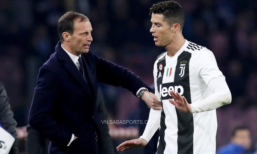 Allegri không thích xây dựng đội bóng quanh CR7