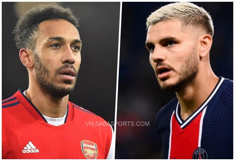 Arsenal nhắm Icardi thay Aubameyang