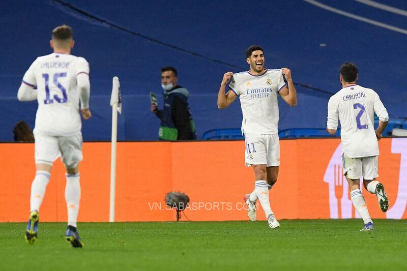 Asensio đánh dấu sự trở lại bằng bàn thắng vô cùng đẹp mắt