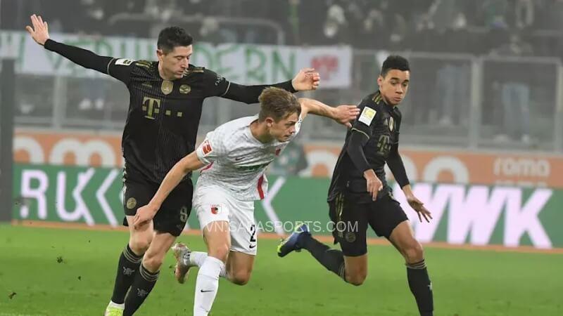 Bayern để thua Augsburg cách đây 2 vòng