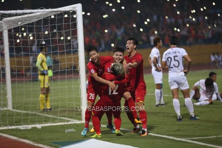 7/8 trận gặp nhất giữa Việt Nam vs Campuchia đều có từ 3 bàn trở lên