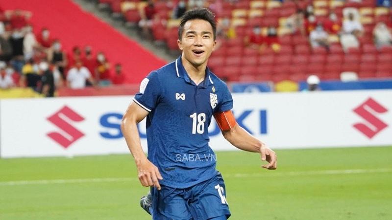 Chanathip tỏa sáng ở vòng đấu loại trực tiếp. (Ảnh: AFF Suzuki Cup)