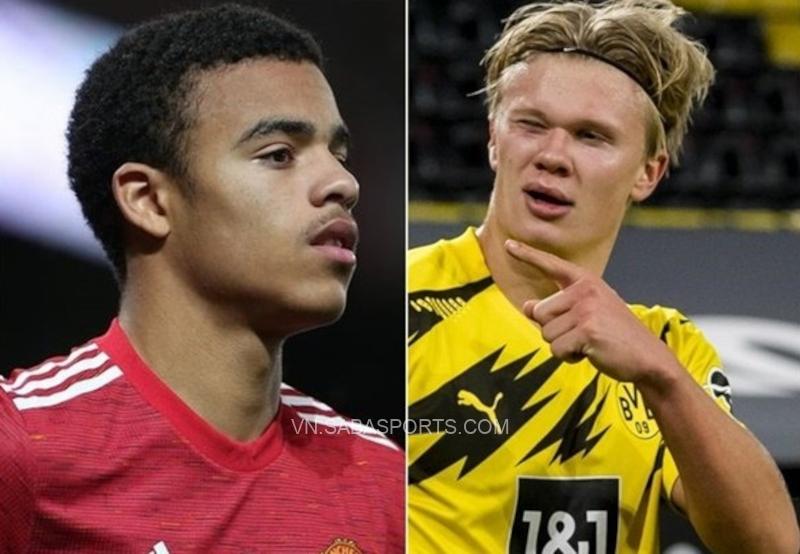 Rangnick không muốn so sánh Greenwood và Haaland