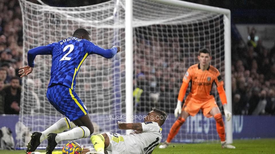 Rudiger góp công lớn trong chiến thắng của Chelsea