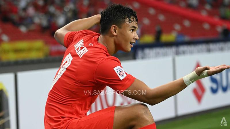 Ikhsan Fandi đang là ngòi nổ của ĐT Singapore (Ảnh: CNA)