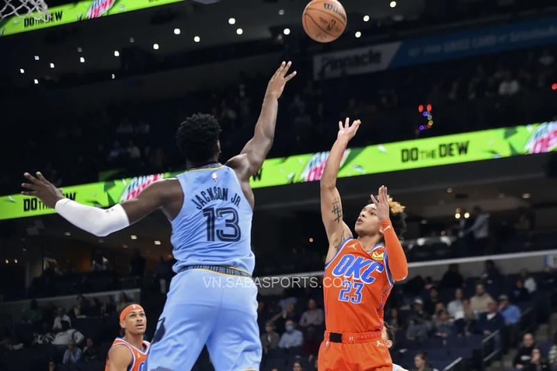 Jaren Jackson Jr có 27 điểm - cao nhất trận