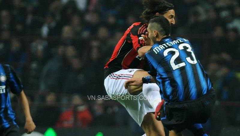 Ibra và Materazzi từng có rất nhiều va chạm khốc liệt trong quá khứ