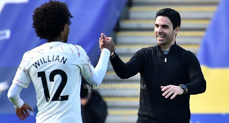 Willian đặt trọn niềm tin vào HLV Arteta khi gia nhập Arsenal