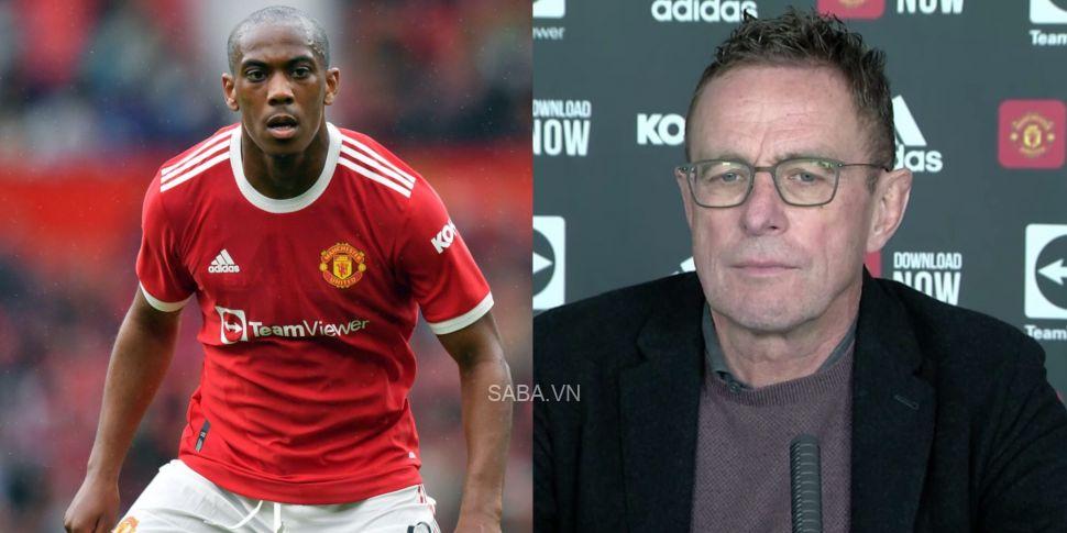 Rangnick đã có cuộc nói chuyện thẳng thắn với Martial