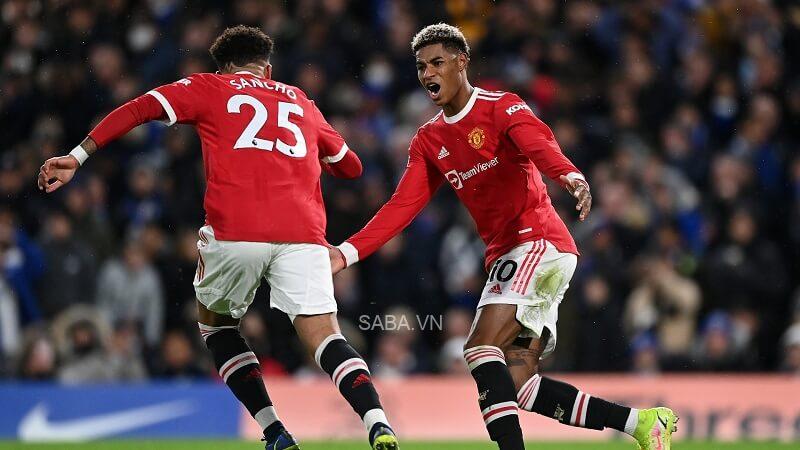 Sancho và Rashford cạnh tranh vị trí. (Ảnh: Goal)