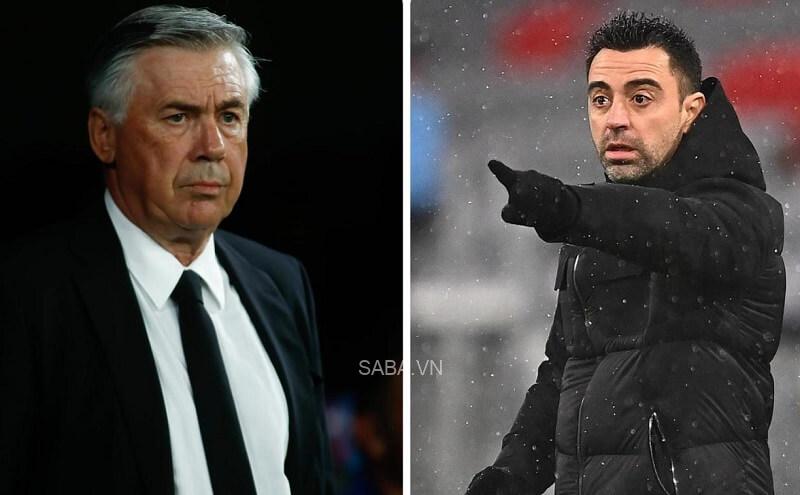 Xavi khẳng định Barca áp đảo Real, Ancelotti đáp trả thẳng thừng