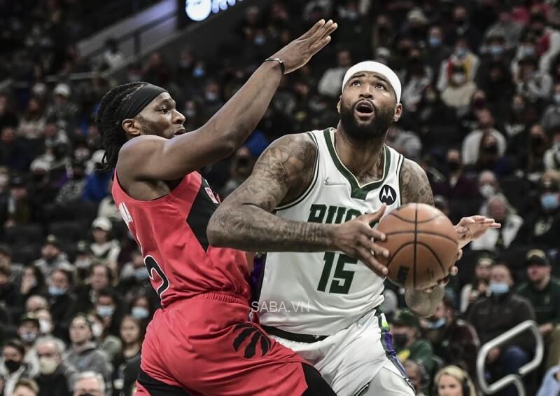 Cousins ​​có 15 điểm, 10 rebound trong trận gặp Toronto Raptors mới đây