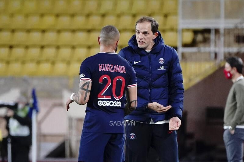 Tuchel từng huấn luyện Kurzawa. (Ảnh: Twitter)