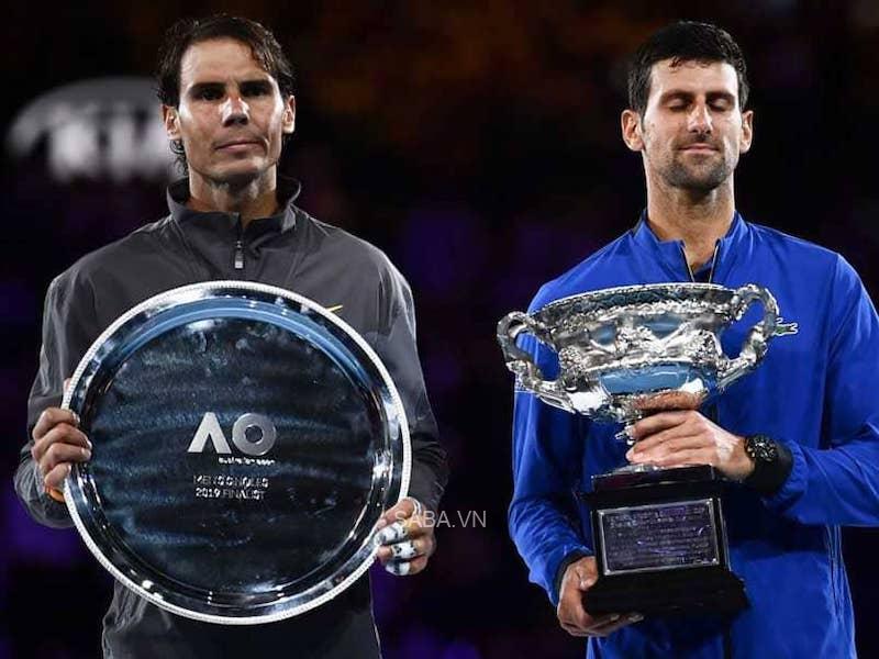 Nadal và Djokovic đang cùng Federer giữ kỷ lục 20 lần vô địch Grand Slam