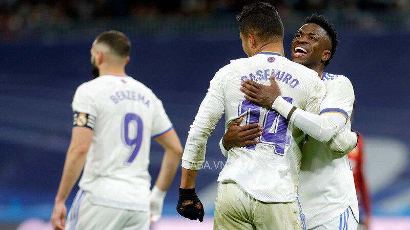 Vinicius Jr. mở tỷ số cho Real Madrid