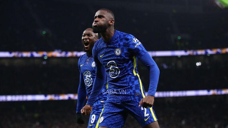 Rudiger sớm đưa Chelsea vươn lên dẫn trước ở trận lượt về