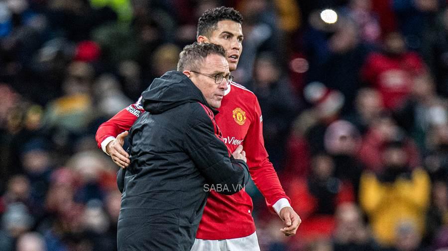 Rangnick ủng hộ Ronaldo khuyên nhủ các cầu thủ trẻ