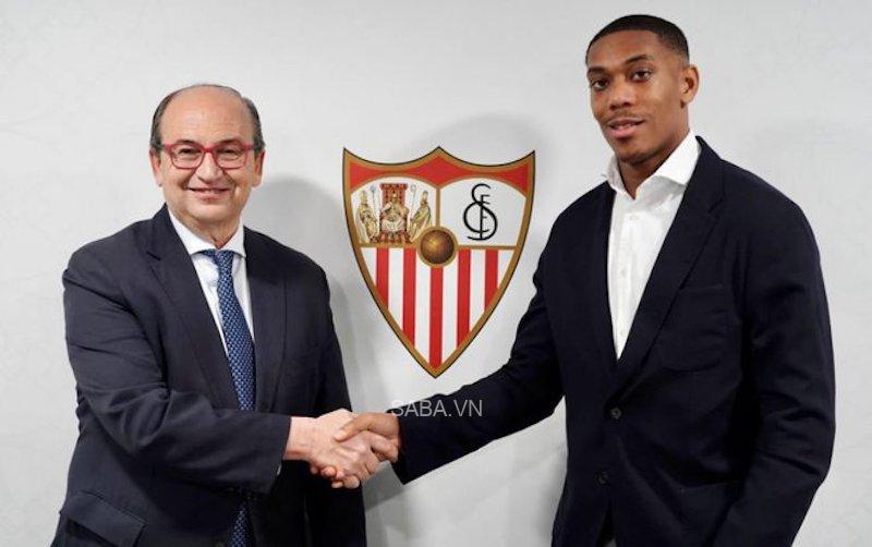 Martial rất nóng lần được thi đấu cho Sevilla