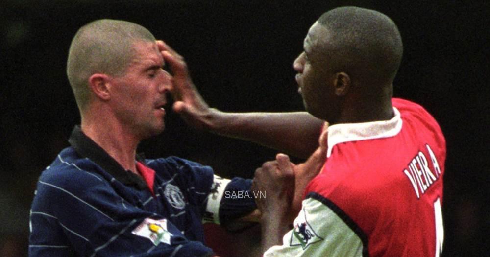 Vieira và Roy Keane là những đội trưởng mang tính biểu tượng của Ngoại hạng Anh