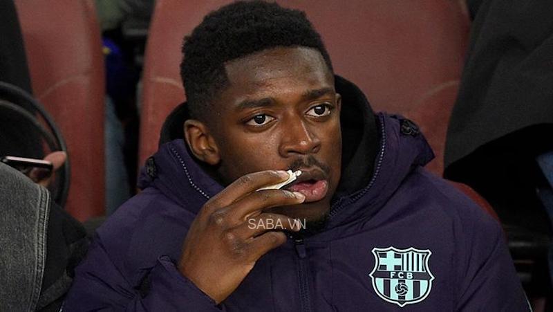 Dembele nhiều khả năng sẽ phải ngồi ngoài nếu quyết định chỉ ở lại Barca đến hết mùa