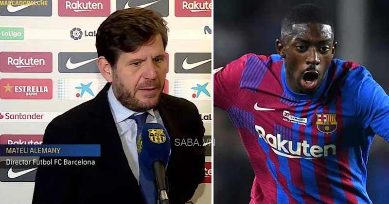 Ban lãnh đạo Barca muốn bán Dembele ngay Đông này