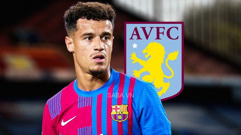 Coutinho sẽ chơi cho Aston Villa trong phần còn lại của mùa bóng