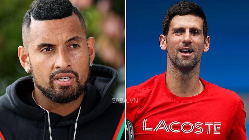 Djokovic và Kyrgios từng có nhiều lời qua tiếng lại trong quá khứ