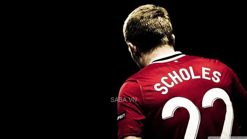 Scholes từng nhiều lần đổi số áo tại MU