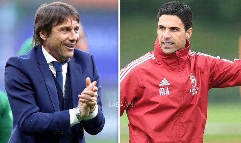 Conte sắp có cơ hội cải thiện thành tích đối đầu với Arsenal