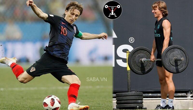 Tập luyện chăm chỉ là phương châm của Modric. (Ảnh: Twitter)