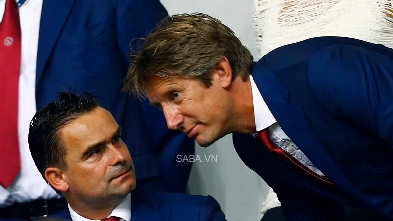 Overmars và Van der Sar cùng nhau mang đến thành công cho Ajax.