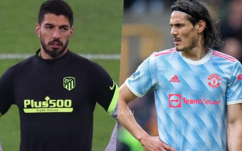 Cavani vắng mặt, Suarez dự bị tại trận Atletico vs MU