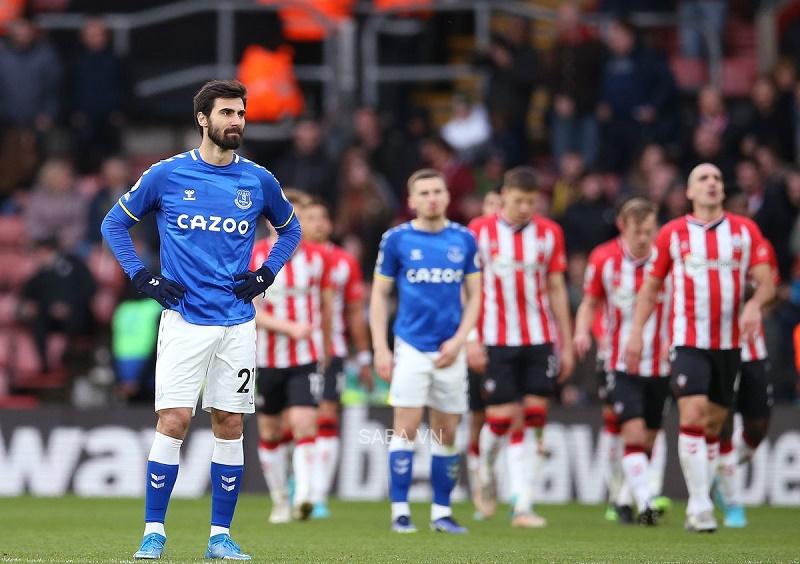 Everton bại trận trước Southampton (Ảnh: Getty)