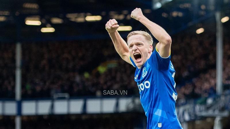 Everton có thể mua đứt Van de Beek (Ảnh: Getty)