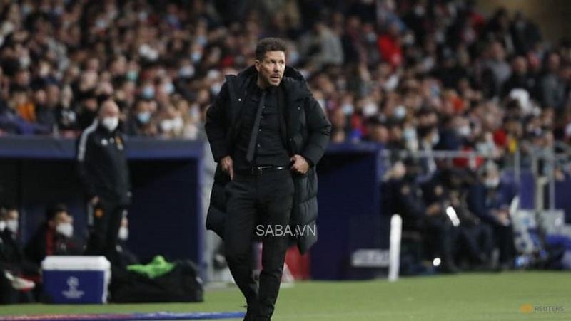 Simeone thỏa mãn với màn trình diễn của Atletico Madrid