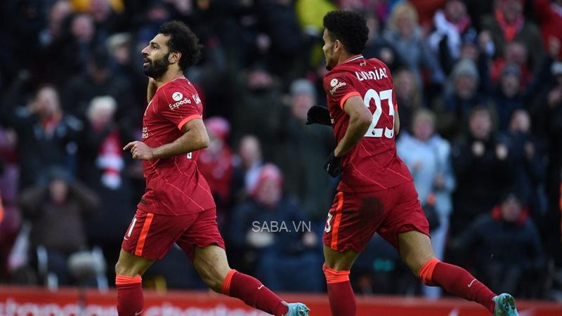 Hàng công bùng nổ giúp Liverpool giành chiến thắng 