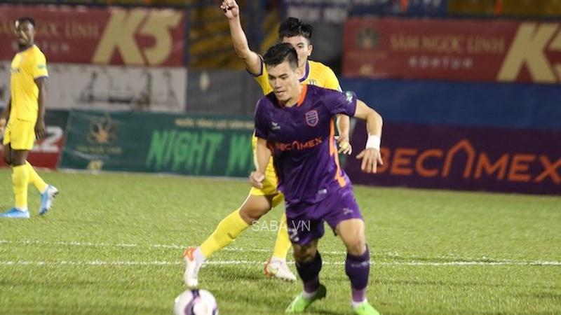 Tiến Linh đã không thể hiện được nhiều ở ngày khai màn V-League 2022