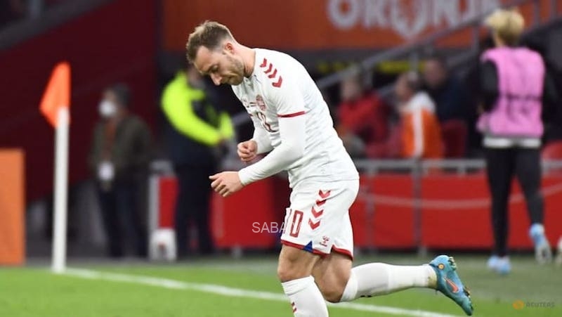 Eriksen được vào sân từ đầu hiệp 2 trận này