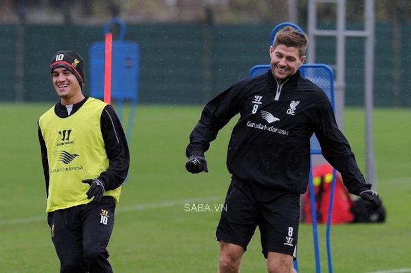 Gerrard thừa nhận từng nhiều lần thành 'nạn nhân' của Coutinho trong các buổi tập