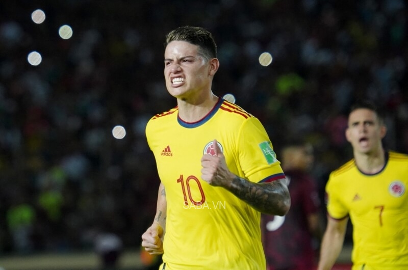 James cùng nhiều cầu thủ Colombia vắng mặt ở sự kiện lớn cuối năm