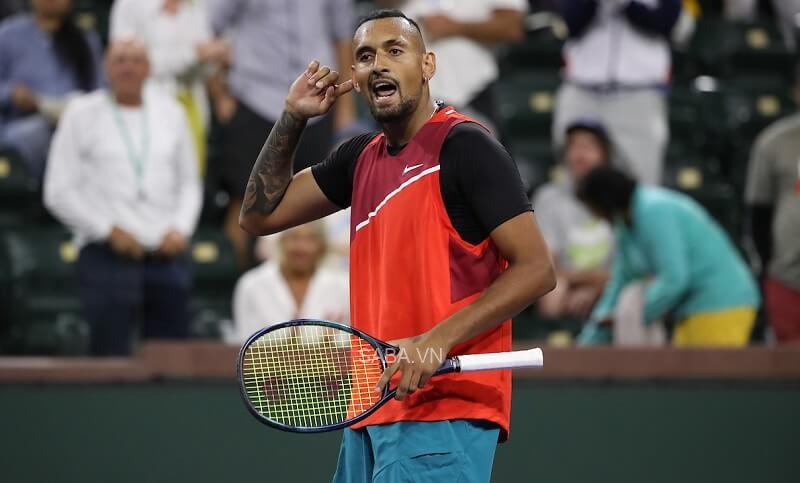 Kyrgios chẳng ngán bất cứ ai.