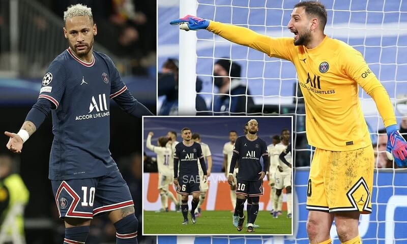 Neymar và Donnarumma đánh nhau, nội bộ PSG bấn loạn sau khi thua Real