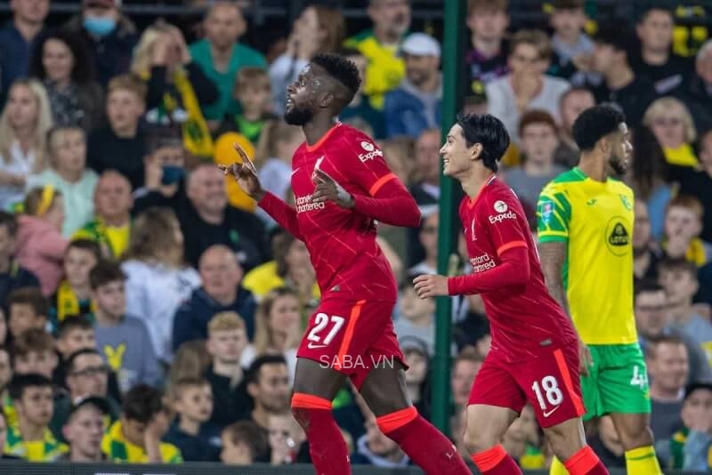 Lần cuối Origi thi đấu là trận gặp Norwich tại FA Cup