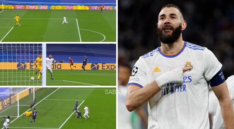 Benzema trừng phạt người đàn em.