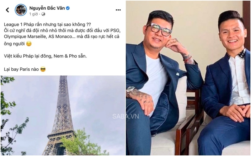 Người đại diện Quang Hải hé lộ về việc đến Paris để đàm phán