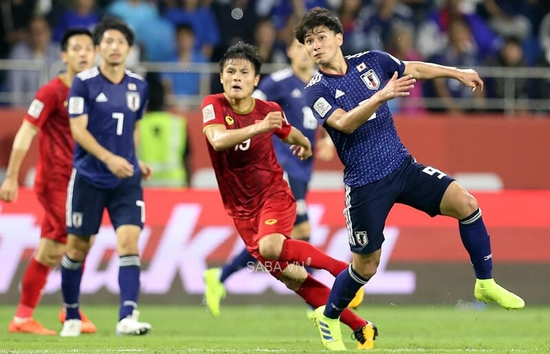 “Rồng Vàng” từng gây ra không ít khó khăn cho “Samurai xanh” tại Asian Cup 2019. (Ảnh: Dân Việt)