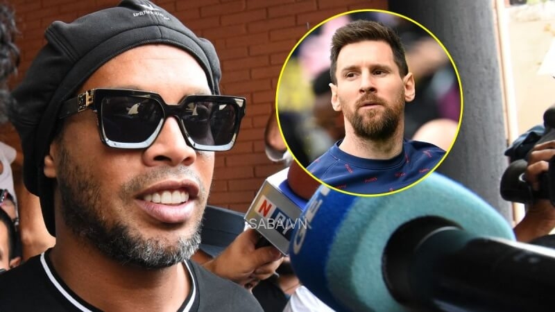 Ronaldinho ‘bó tay’ với những người la ó Messi